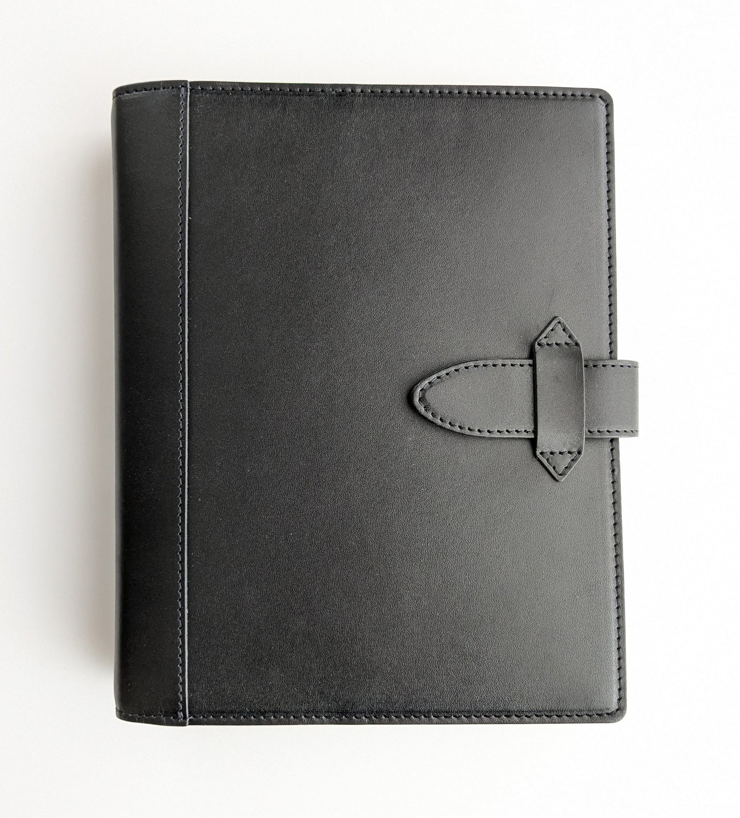 C<RASCO Fuago Series System Notebook, A5 Size (20mm Inner Ring), Genuine Leather