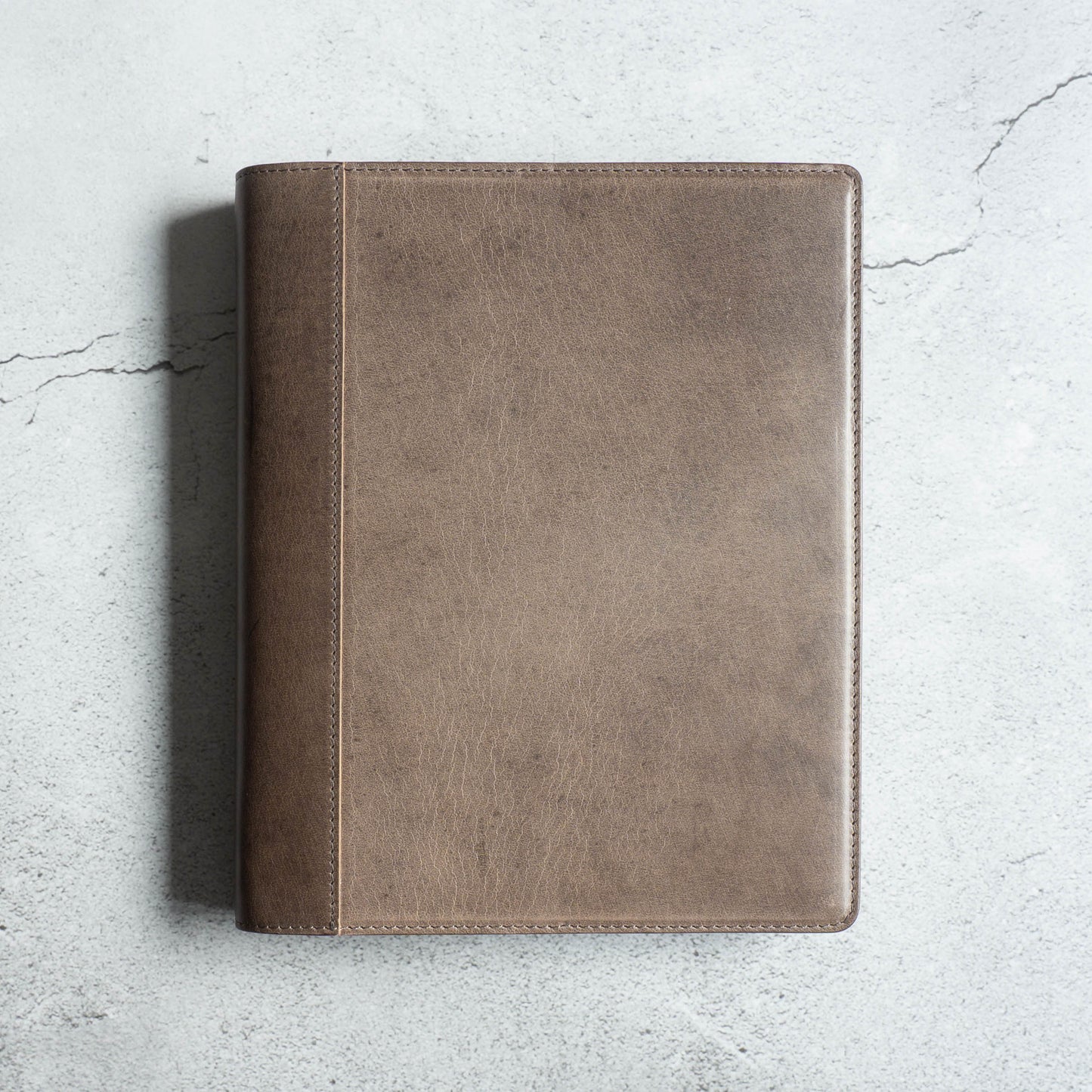 C&L TRASCO ≪Diago series≫ Leather "6 gold round rings binder" A5 size (inner diameter 20mm ring) Genuine leather (Italian leather)