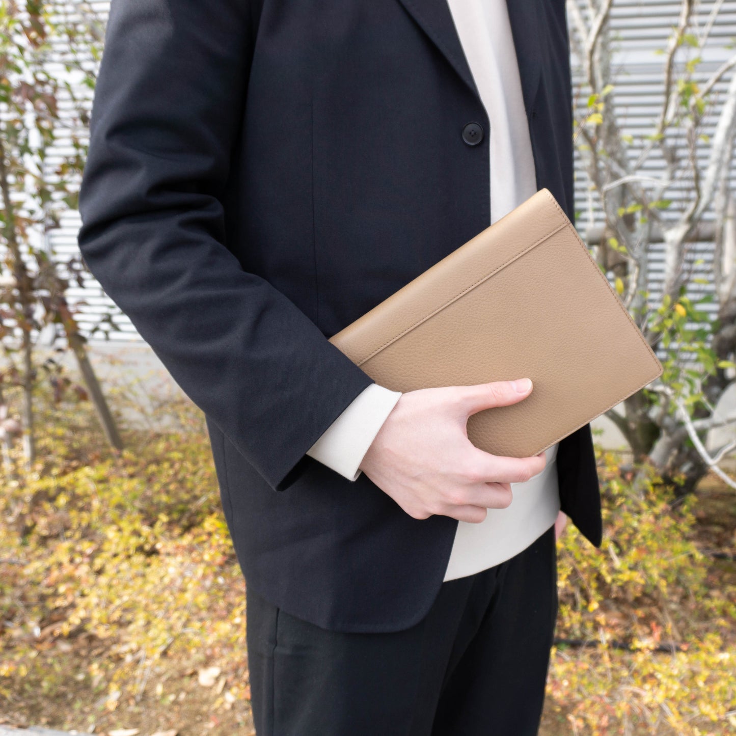 [Japanese Craftsman Made / Vintage] Leather "6 round rings binder" Planner A5 0.79inchs (20mm) ring Vegetable tanned Italian leather