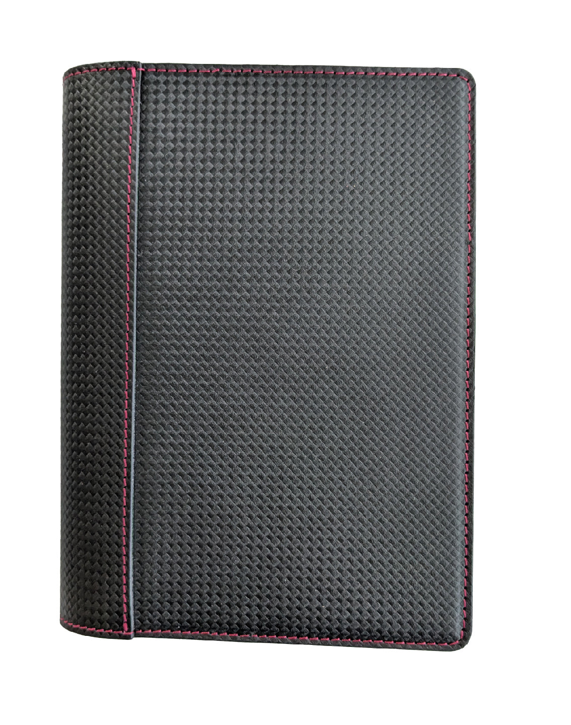 C&LTRASCO ≪ＣＰシリーズ≫ システム手帳 A5/B6 内径20mmリング 本革（カーボン柄レザー×栃木レザー）