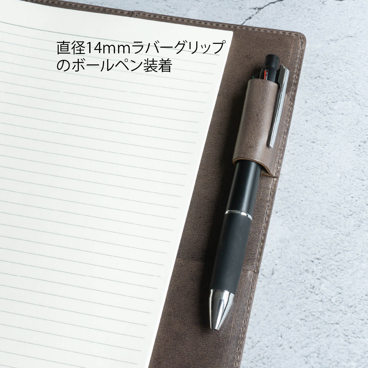 C&LTRASCO ≪Diagoシリーズ≫ システム手帳 A5サイズ (内径20mmリング) 本革（イタリアンレザー）