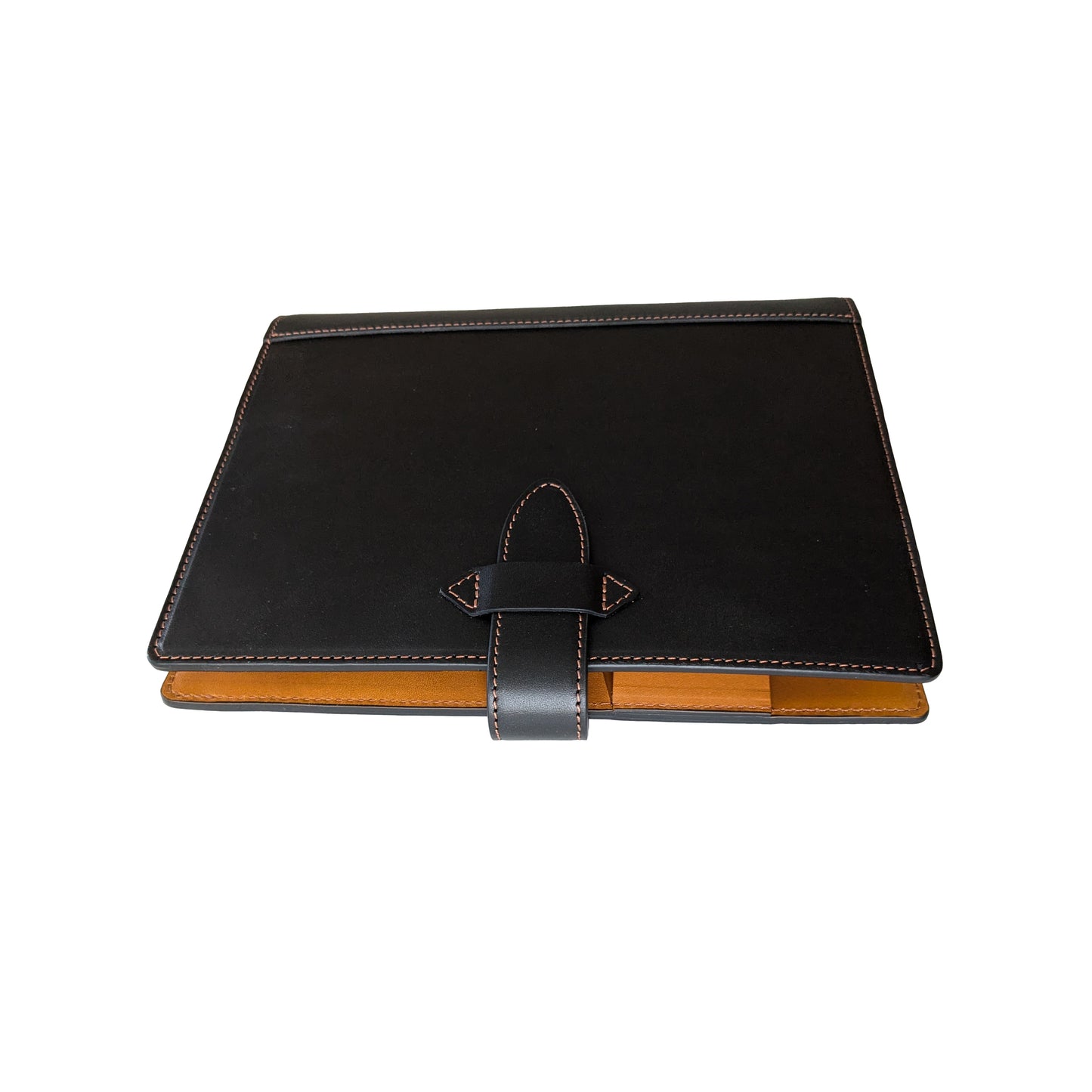 C<RASCO Fuago Series [Loose-Leaf 20-Hole] System Organizer Binder, A5 (20mm Inner Ring Diameter), Genuine Leather