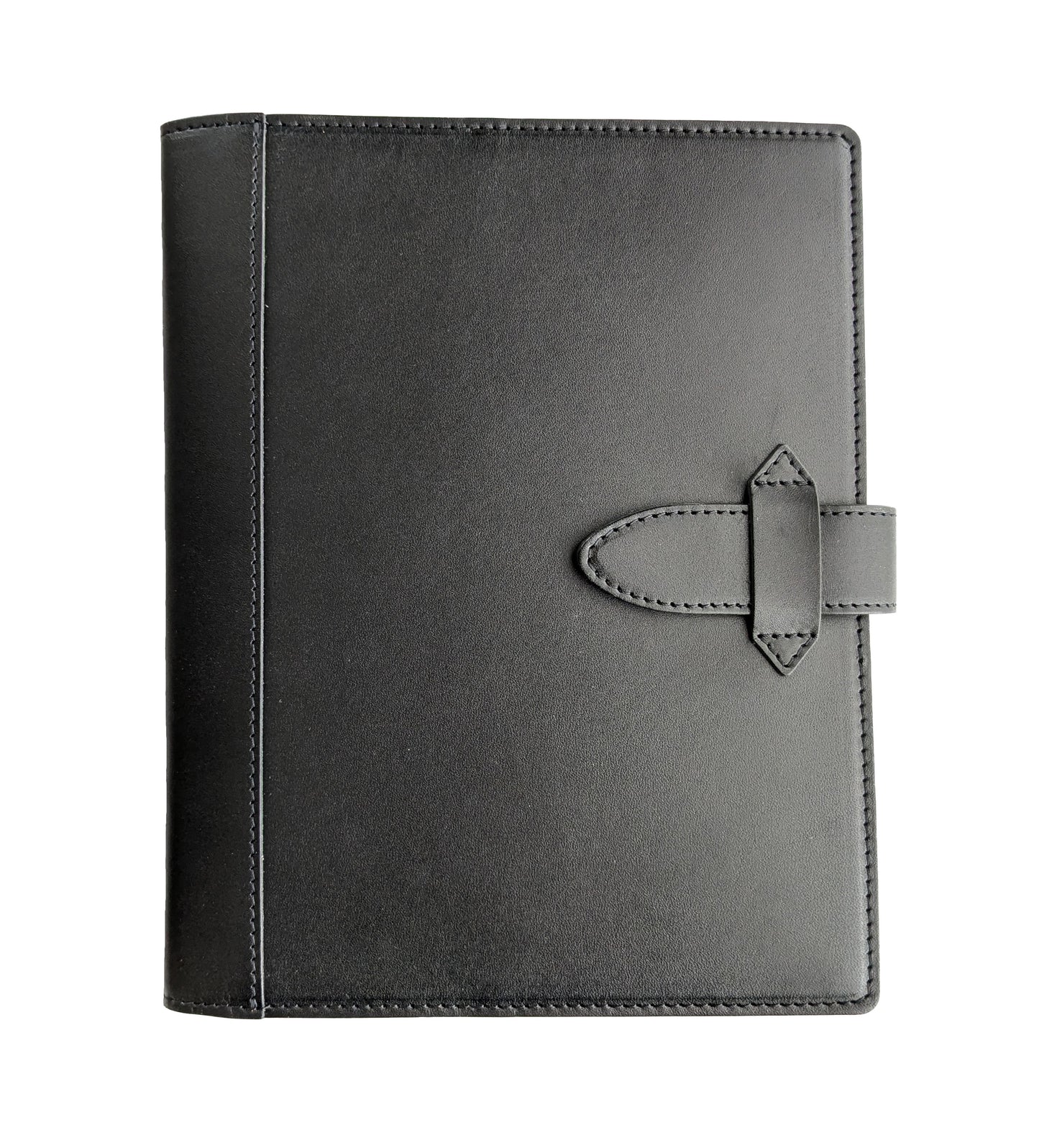 C<RASCO Fuago Series [Loose-Leaf 20-Hole] System Organizer Binder, A5 (20mm Inner Ring Diameter), Genuine Leather