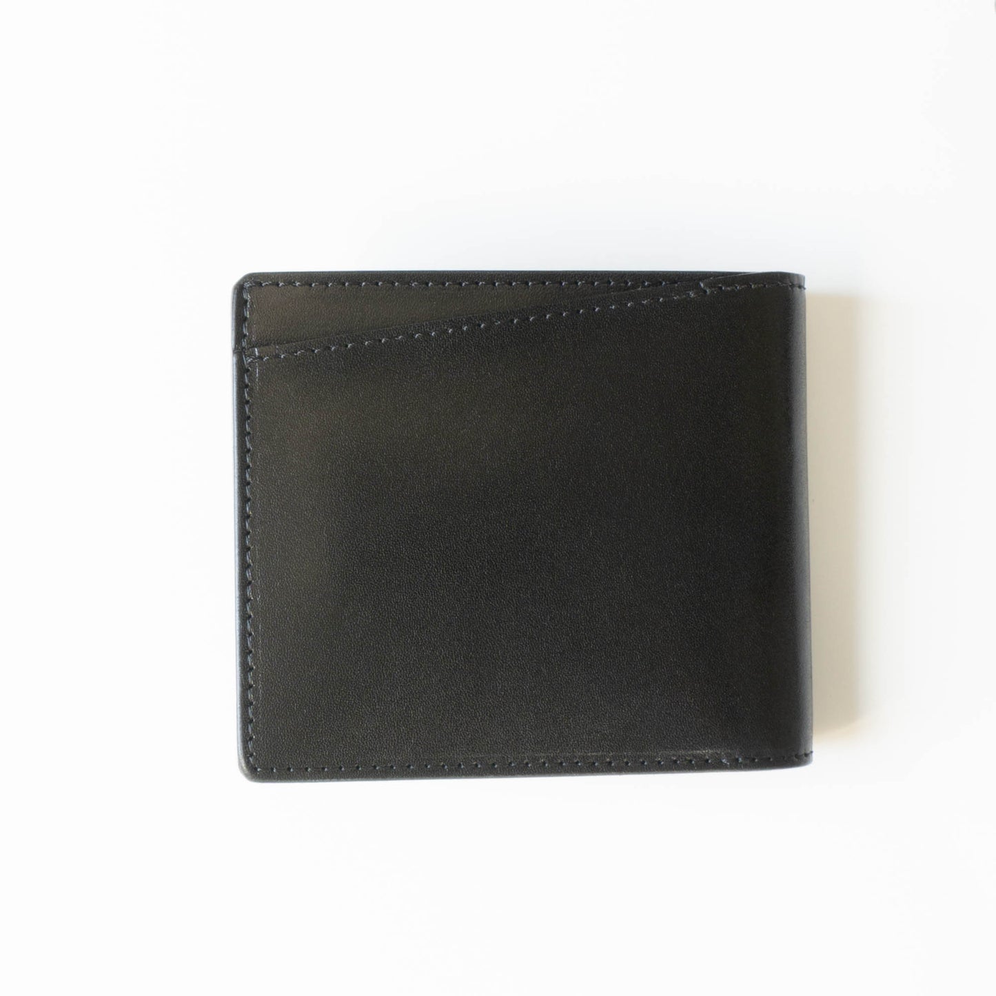 [Japanese Craftsman Made / City] Bi-fold wallet Left-handed right-handed No coin purse (Leather tanned with vegetable tannins) Made-to-order product