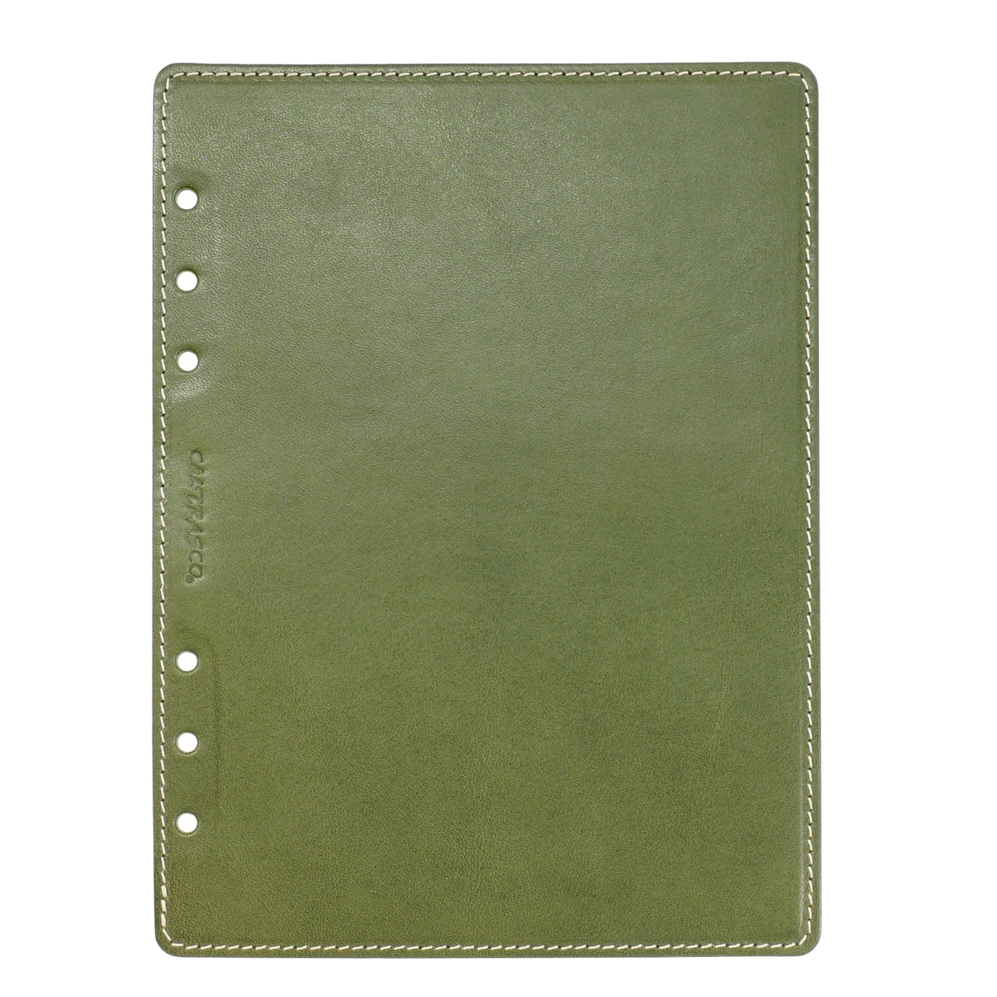 衬垫/剪贴板系统笔记本活页夹 A5 尺寸枥木皮革
