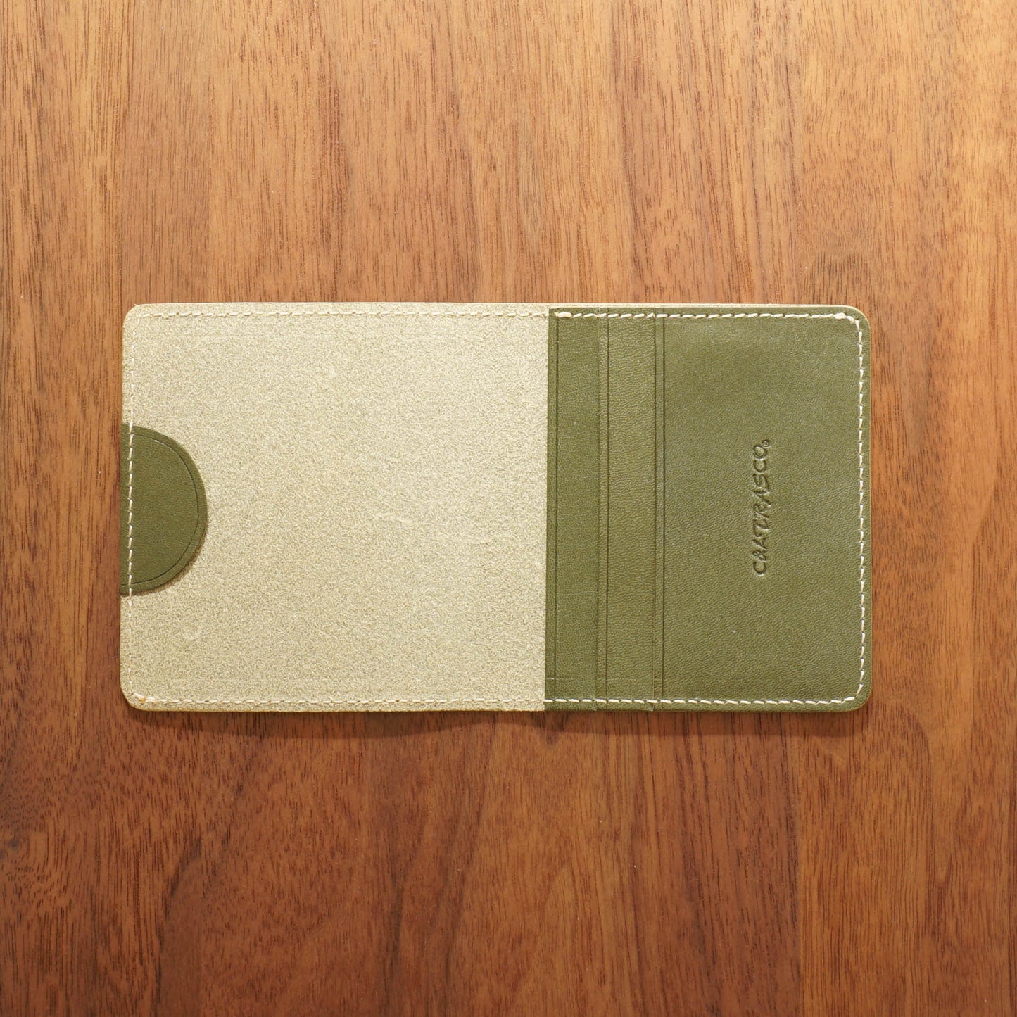 [Japanese craftsman made /Vintage]  Compact Wallet