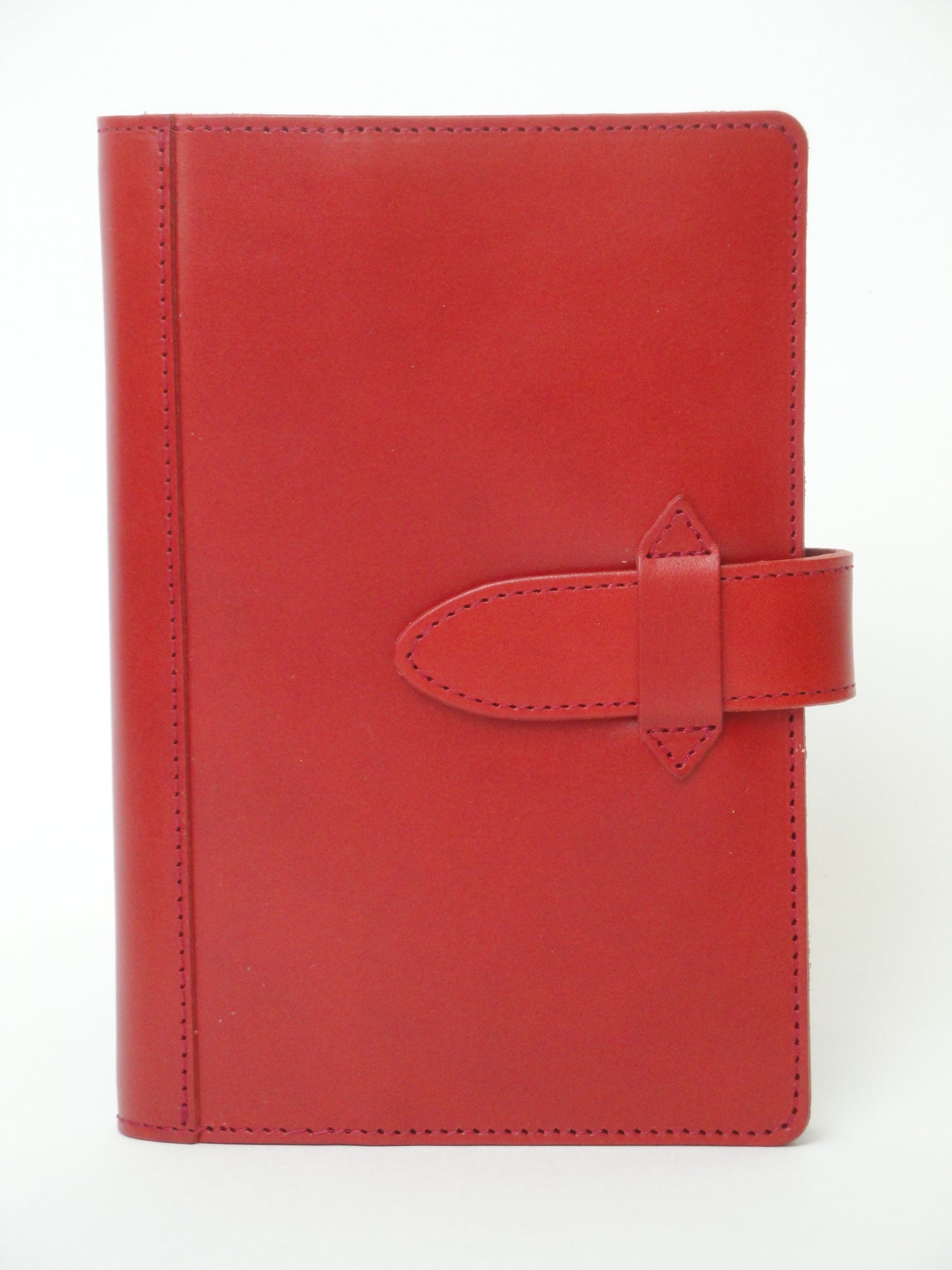 [Japanese Craftsman Made / Classic] System notebook binder B6 / Bible size (Leather tanned with vegetable tannins)