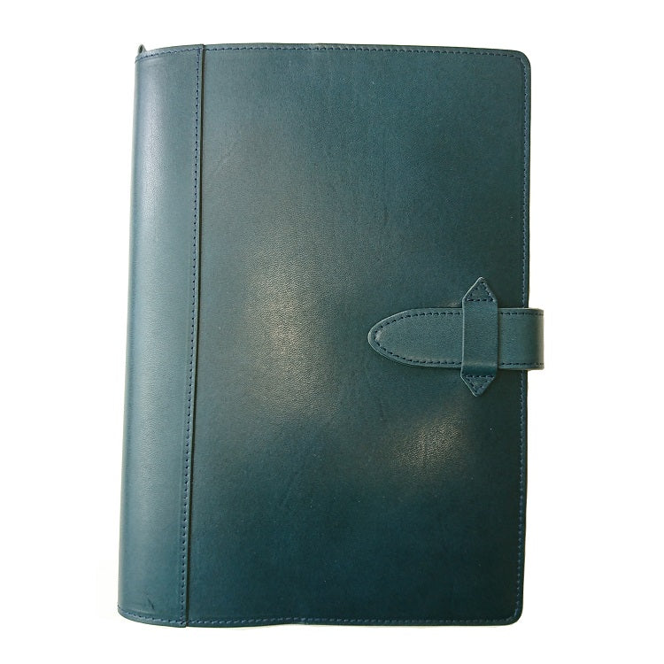 [Japanese Craftsman Made / Classic] Notebook cover B5 size  (Leather tanned with vegetable tannins)  with leather bookmark